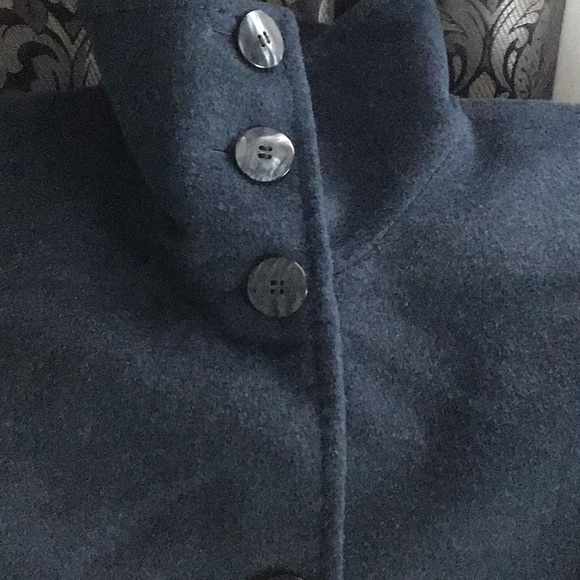 Ellen Tracy Walker Wool Angora Blend A-line Coat - Picture 3 of 7